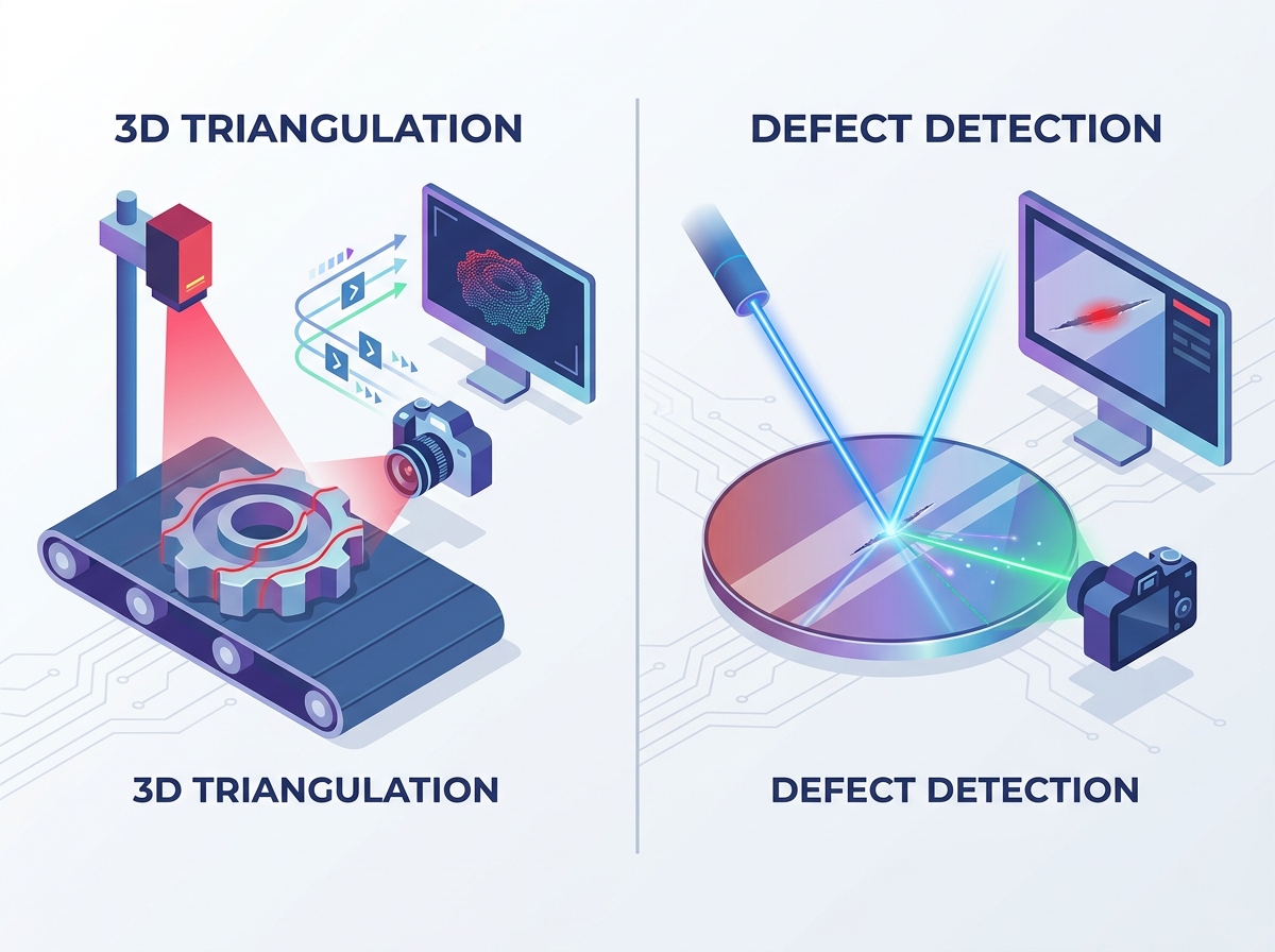 Machine Vision Laser integration in an industrial environment